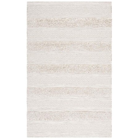 Safavieh 5 x 8 ft. Vermont Rectangle Hand Woven Area Rug Beige & Grey VRM903F-5